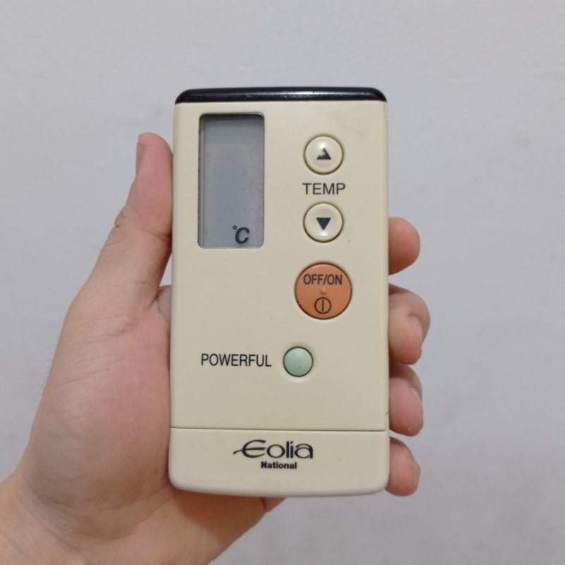Original National Eolia A75C20104074 Air Conditioner Remote Control