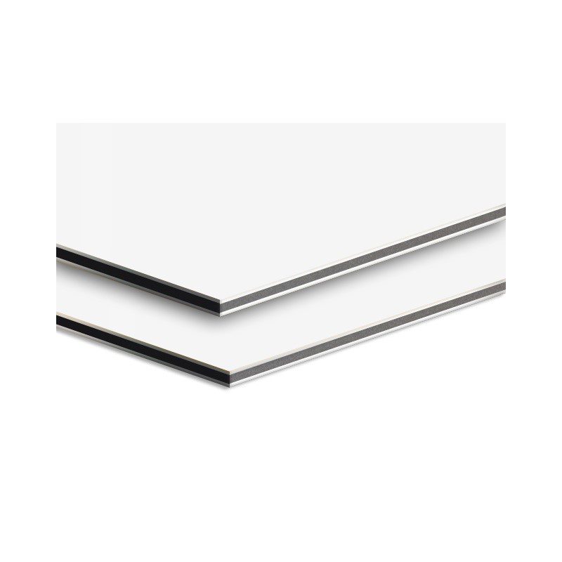 ACP Aluminum Composite Panel 3mm White & Silver ( 2ft x 2ft & 2ft x 4ft ...