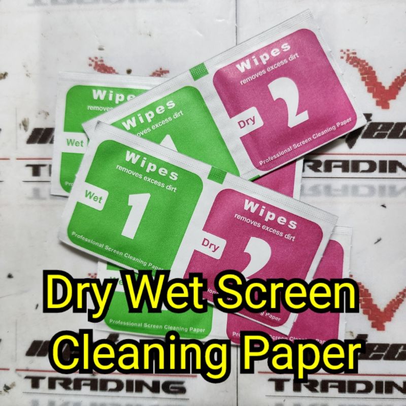 Tempered Glass Camera Lens Phone Screen Dust Removal Dry Wet Dust