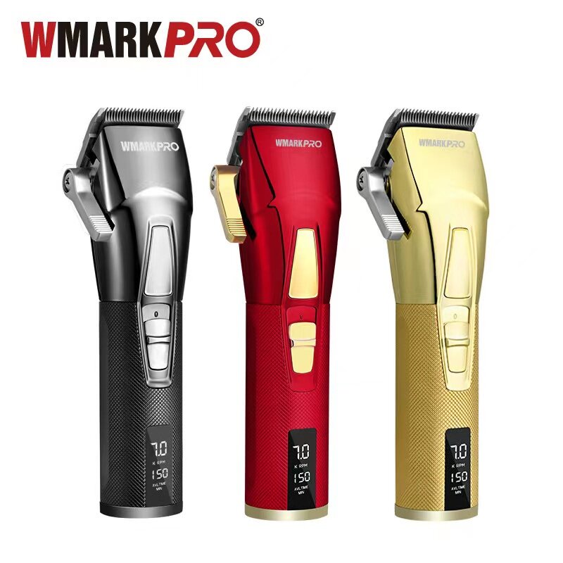 WMARK new electric hair clipper clipper hair salon oil head clipper LCD