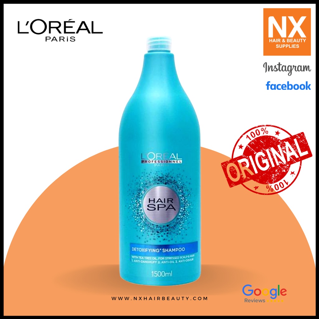Loreal Hair Spa Nourishing / DX Detox Shampoo 1500ml | Shopee Malaysia