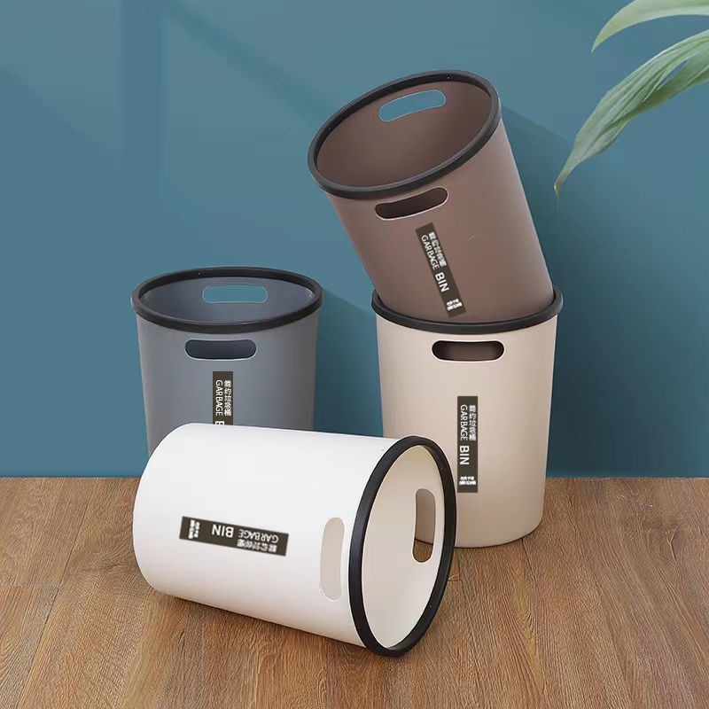 Plastic Trash Can Home Trash Can Simple Trash Can