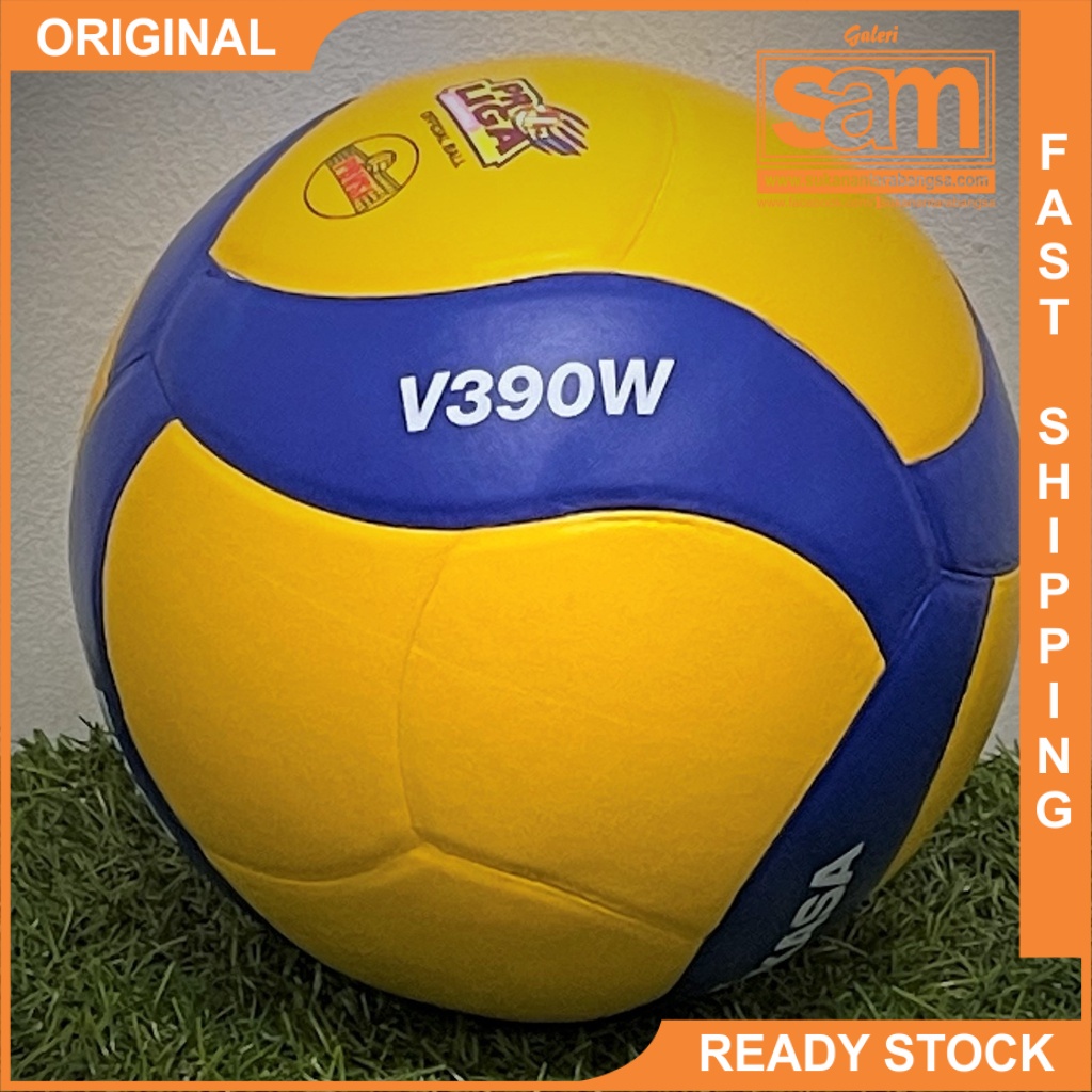 MIKASA V390W Volleyball. Ready Stock, Original. Shopee Malaysia