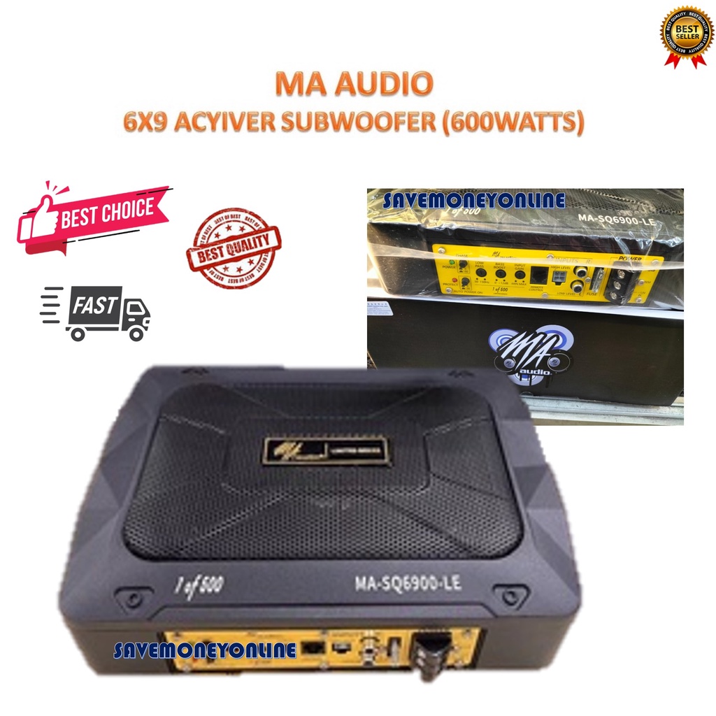 ma audio 6x9 speakers