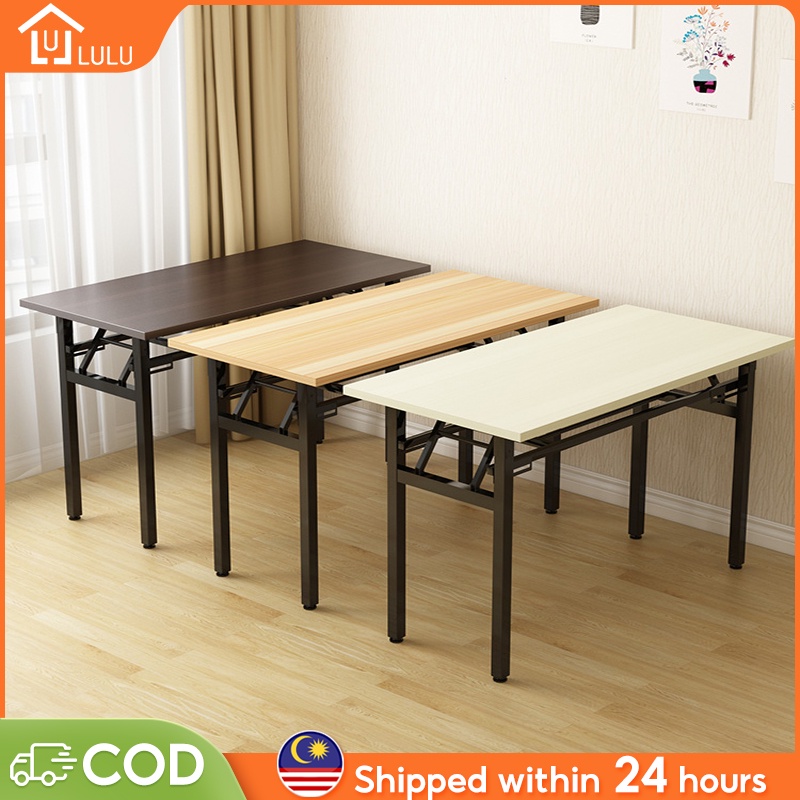 【Free installation】Folding Table Dining table Foldable Computer Table