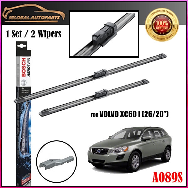 Volvo XC60 1st Gen Year 20092017 A089S Windshield Wiper BOSCH Aerotwin