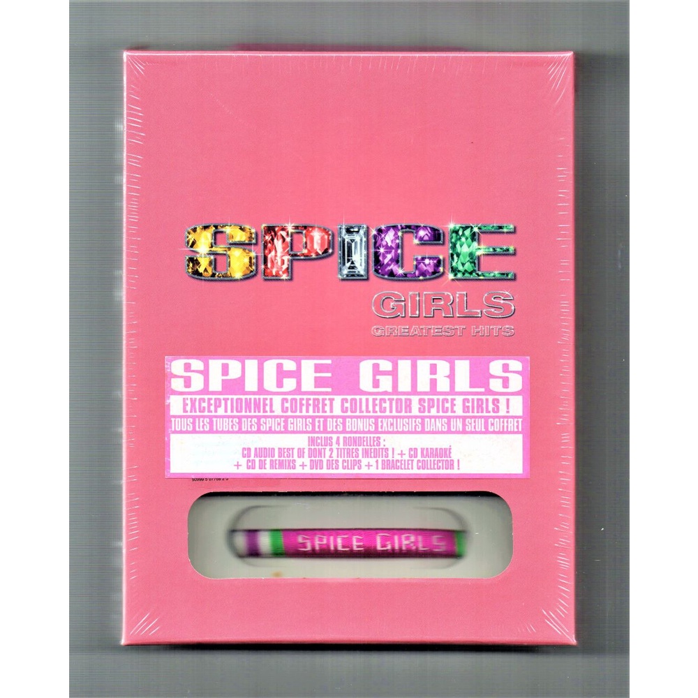 Spice Girls Greatest Hits Limited Edition T Box 3 Cd 1 Dvd Shopee Malaysia