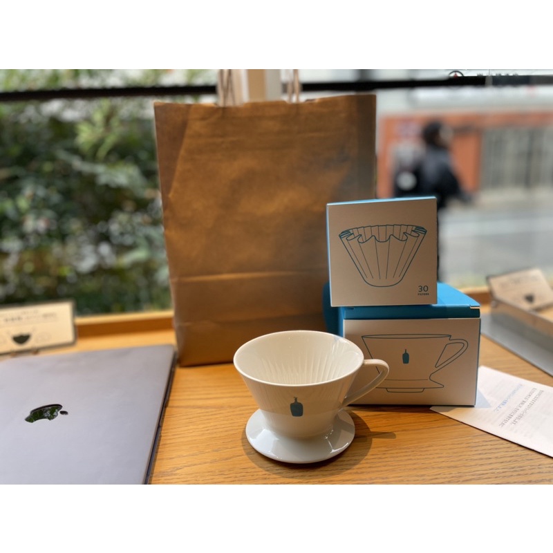 [ORIGINAL JAPAN] Blue Bottle Dripper + Filter Paper SET Shopee Malaysia
