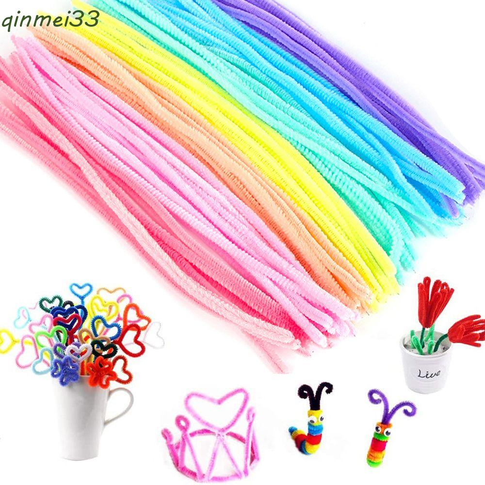 QINMEI Chenille Stem Pipe Party Educational Kindergarten DIY Craft