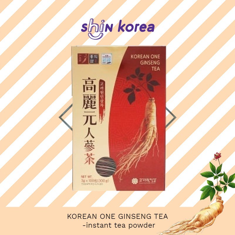 Korean Granule Ginseng Tea (Powder Sachet) Shopee Malaysia