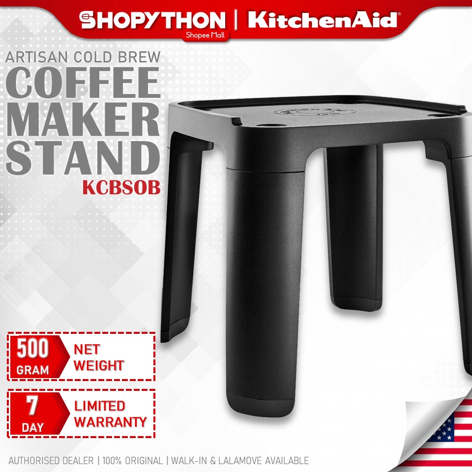 KITCHENAID Cold Brew Coffee Maker Stand KCBSOB Onyx Black Original