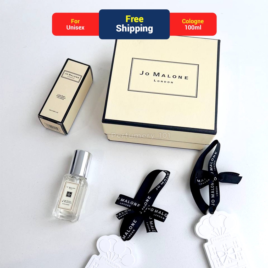 JO MALONE CAR DIFFUSER CARTRIDGE 9mlENGLISH PEAR & FREESIALIME BASIL