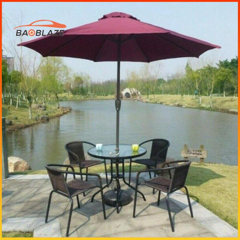 [BaoblazeMY] Heavy Duty Patio Umbrella Round Base Replacements Parasol Stand