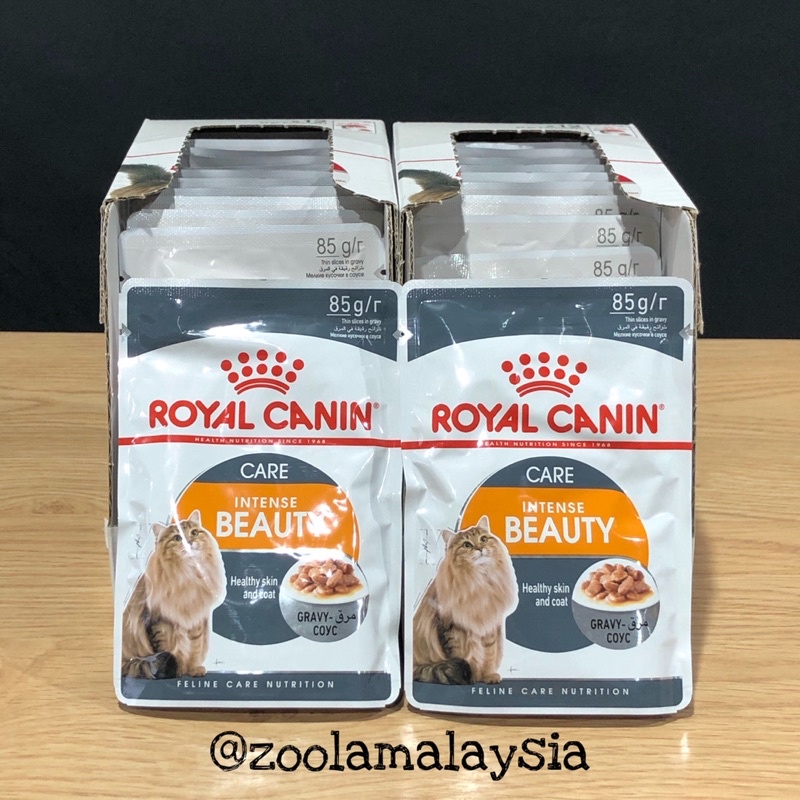 ROYAL CANIN POUCH INTENSE BEAUTY (85g) Shopee Malaysia