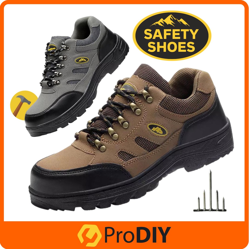PRODIY Ladderman Kasut Safety Shoes Kasut Safety Boot Lelaki Safety ...