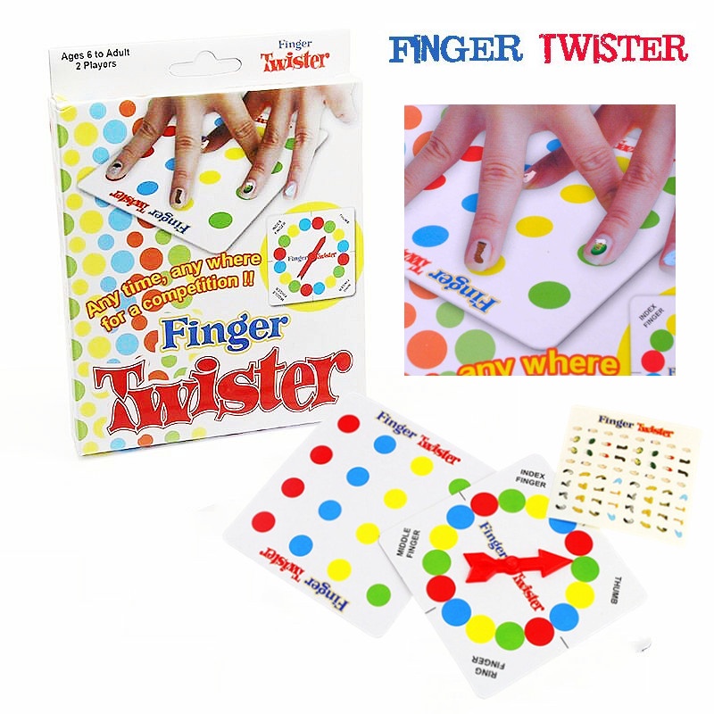 Mini Finger Twister Board Game Finger Version Table Party Game | Shopee ...