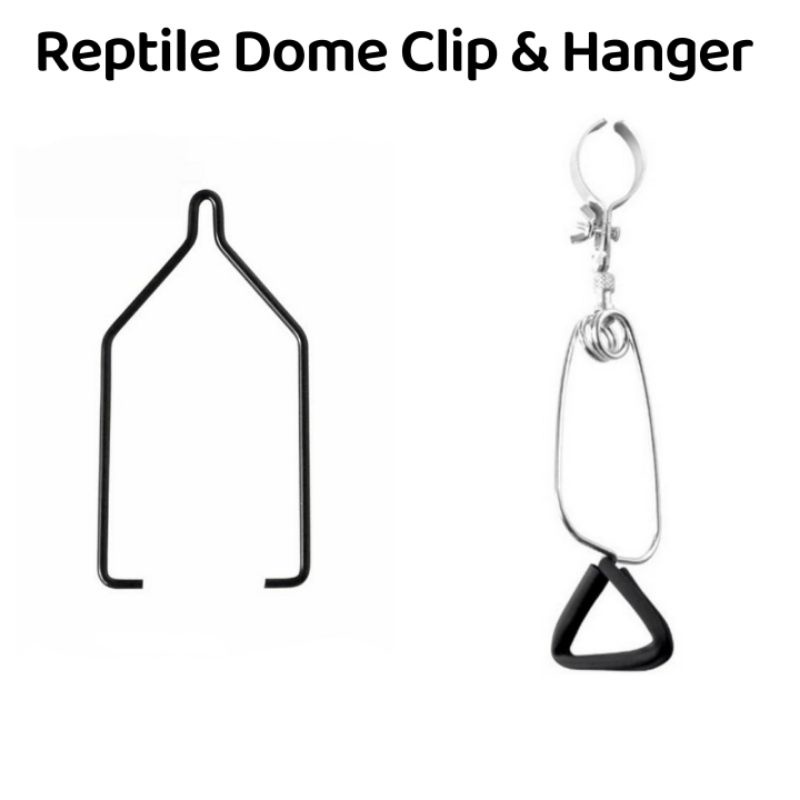 Reptile dome clip and Hanger reptile terrarium uvb bulb holder clamp