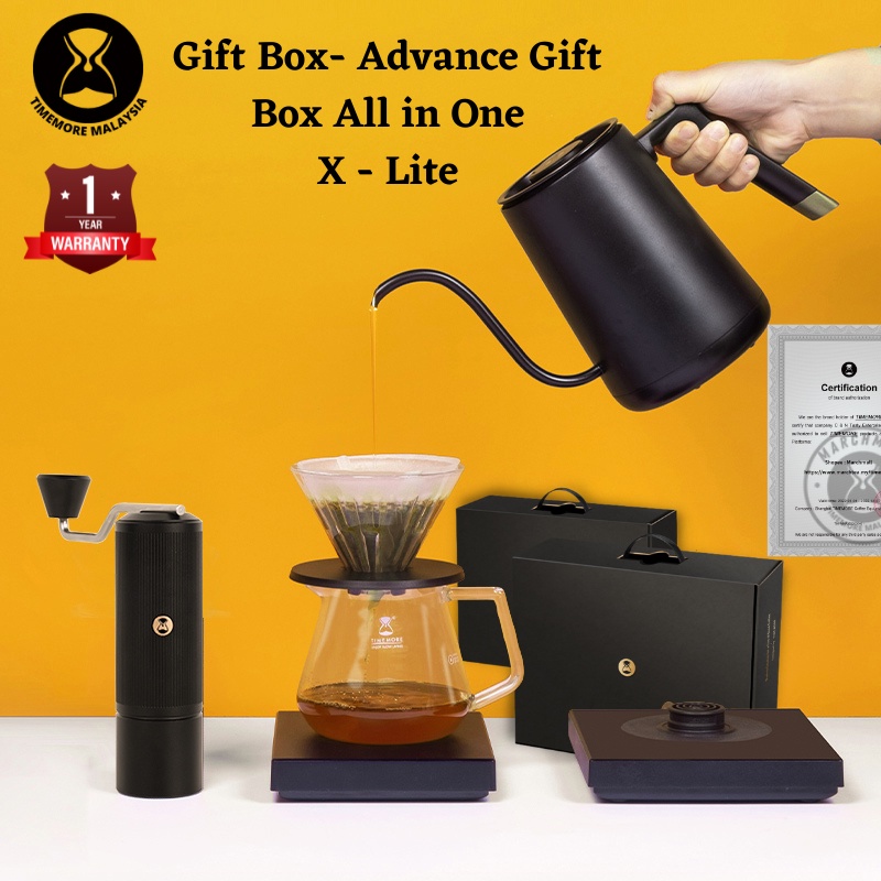 Timemore Advance All In One Gift Box X lite Chestnut C3 With E Kettle 