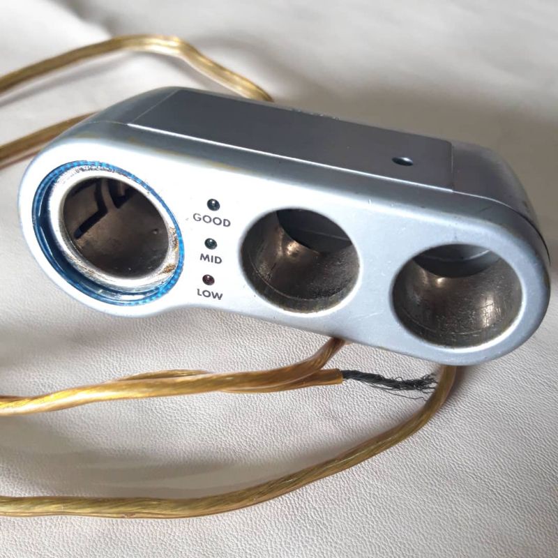 SEIWA SEPARATE SWITCH SOCKET 3WAy WITH BATTERY CHECKER LIGHT TAKE OFF