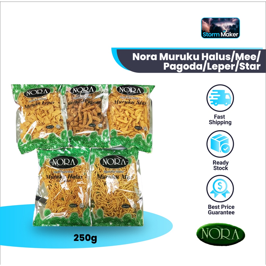 Muruku Halus/Mee/Pagoda/Leper/Star/(Nora)~Local Snack~Traditional Snack ( 250G ) Childhood Snack Keropok Muruku