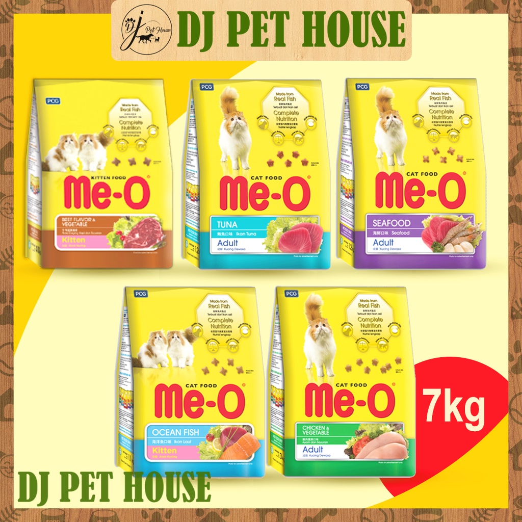 MeO Cat Dry Food 7Kg Assorted Flavors (Available in 5 flavors) Shopee Malaysia