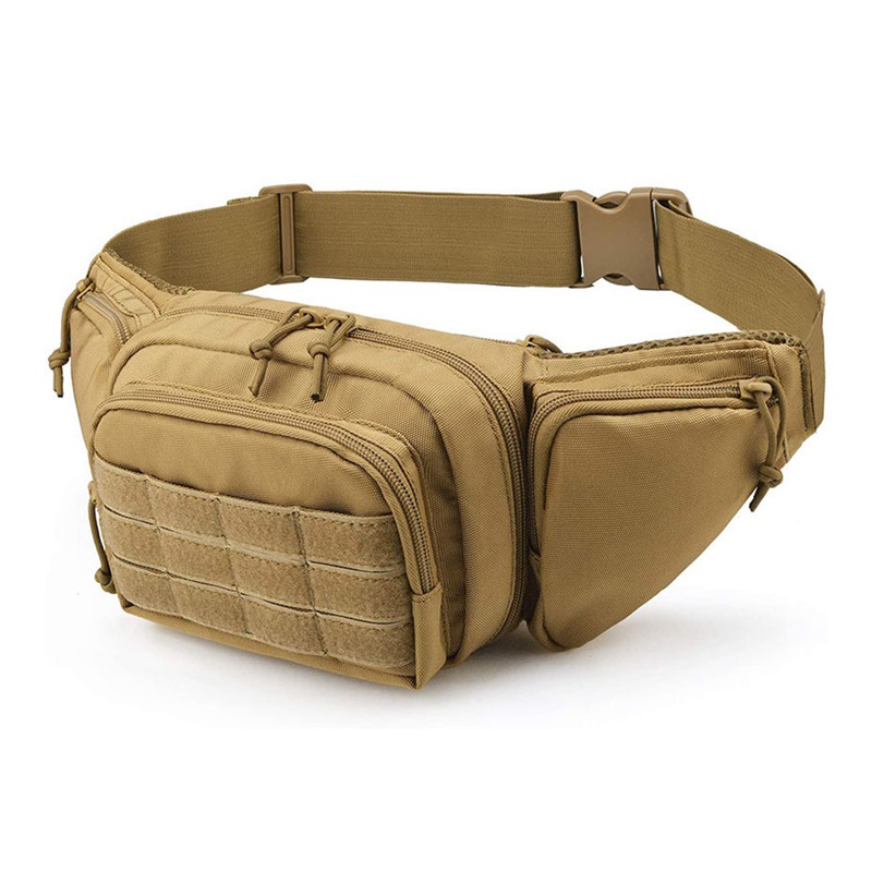 New Waist Bag Gun Holster Military Fanny Pack Sling Shoulder Bag Outdoor Chest Assult Hidden