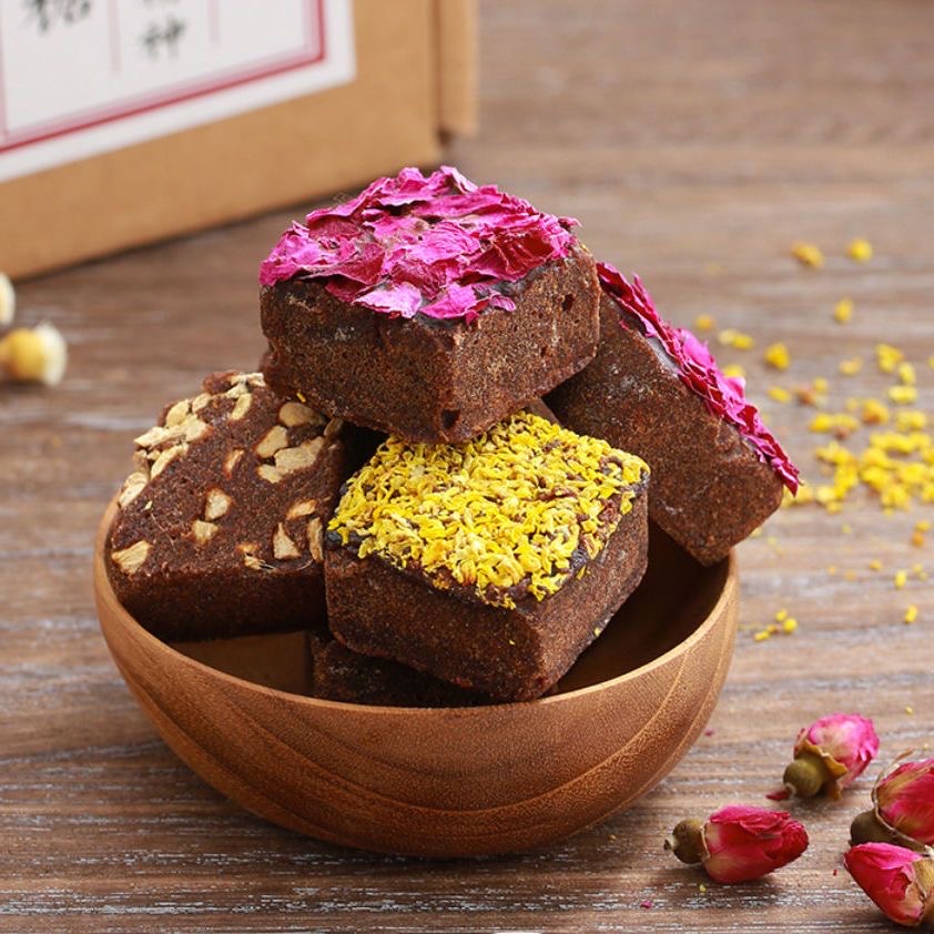 Brown Sugar Cubes Milk Booster Ginger Tea Individual Packing Molasses