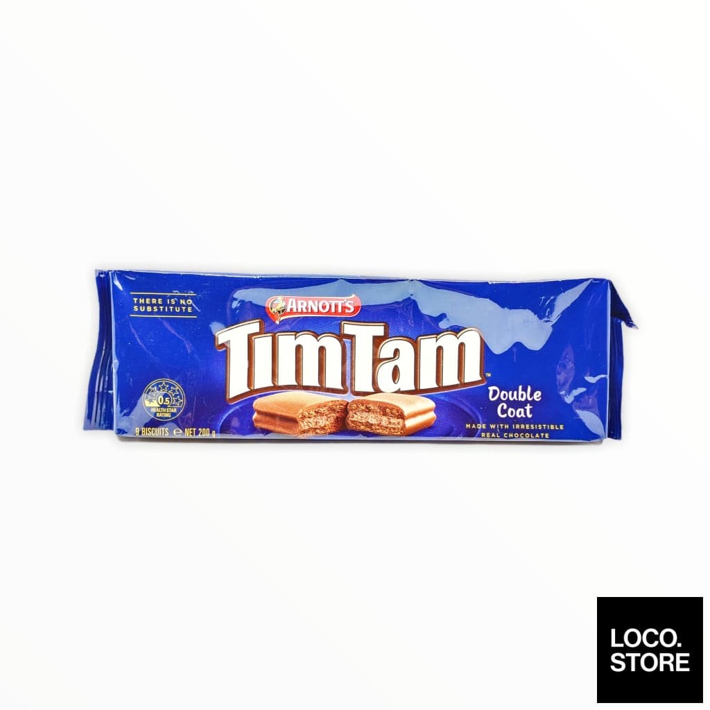 Arnotts Tim Tam Chocolate Tim Tam Double Coat 200G Shopee Malaysia