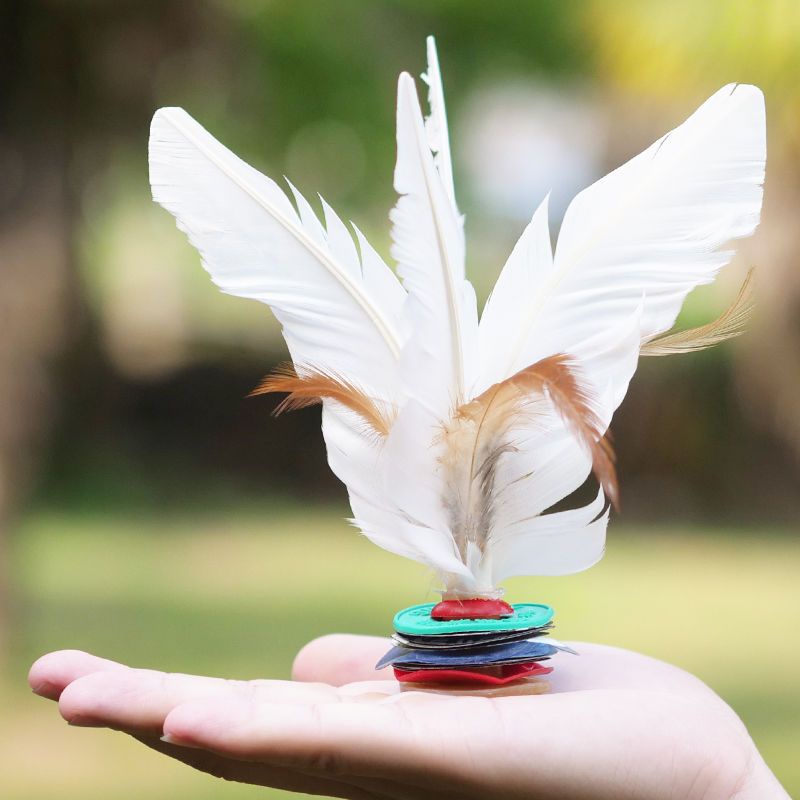 Goose Feather Shuttlecock Fitness Children Elementary School Students