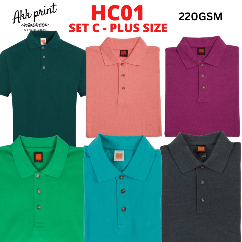 READY STOCK - Oren Sport HC01 Honeycomb Collar Polo Shirt (Unisex) set ...