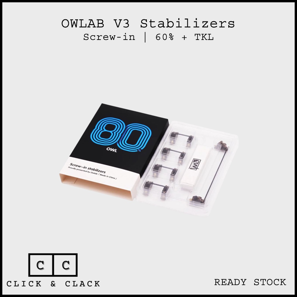 OWLAB Stabilizers (Screwin) V3 OWLAB V3 Stabilizers Set for