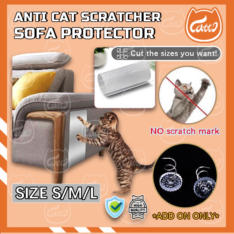 CATTO Anti Sofa Scratcher Cat Scratch Guard Mat Pet Cat Scratching Post Furniture Sofa Seat