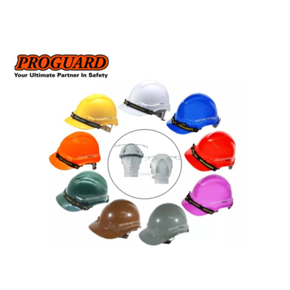[100 ORIGINAL] PROGUARD SAFETY HELMET HG1PHSL SIRIM CERTIFIED TOPI