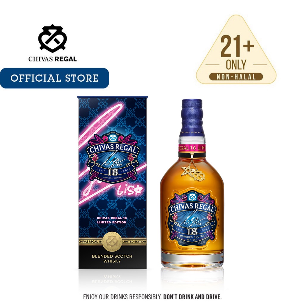 特価商品 CHIVAS BLACKPINK REGAL シーバスリーガル18年 LISA 18 日本