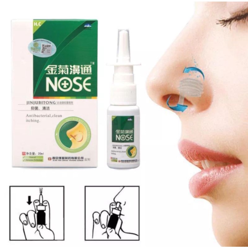 1pc Nasal Sprays Chronic Rhinitis Spray Nose Care Rhinitis Care 