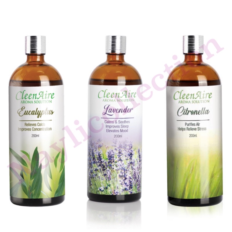 CleenAire Aroma Solution Citronella / Eucalyptus / Lavender for air purifier humidifier penapis udara Cosway