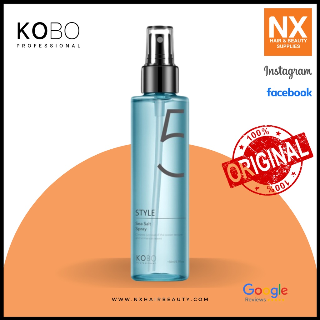 Kobo Style Sea Salt Spray (5) 150ml Shopee Malaysia