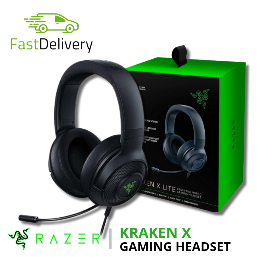 Razer Kraken X Ultralight Gaming Headset 7.1 Surround Sound