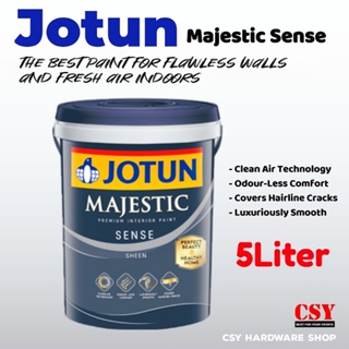 Jotun Majestic sense 5Liter Interior Paint | Shopee Malaysia