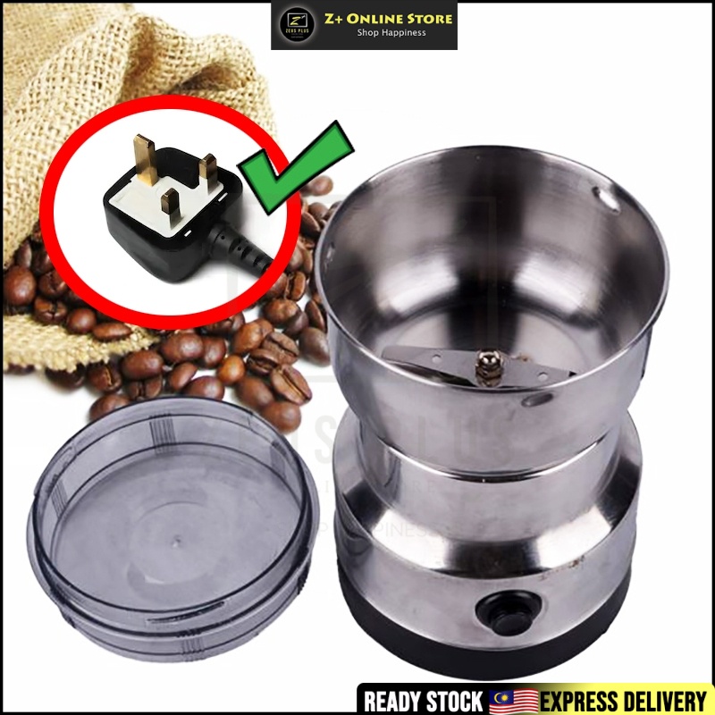 ZPLUS Stainless Steel Electric Coffee Bean Mixer Nut Cereal Rice