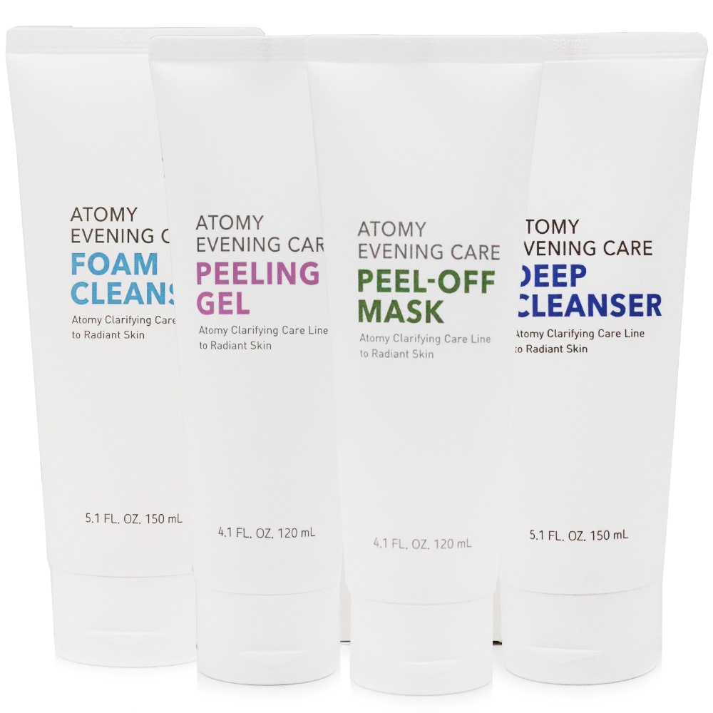 Atomy Evening Care Select Type (Deep Cleanser, Foam Cleasing, Peeling
