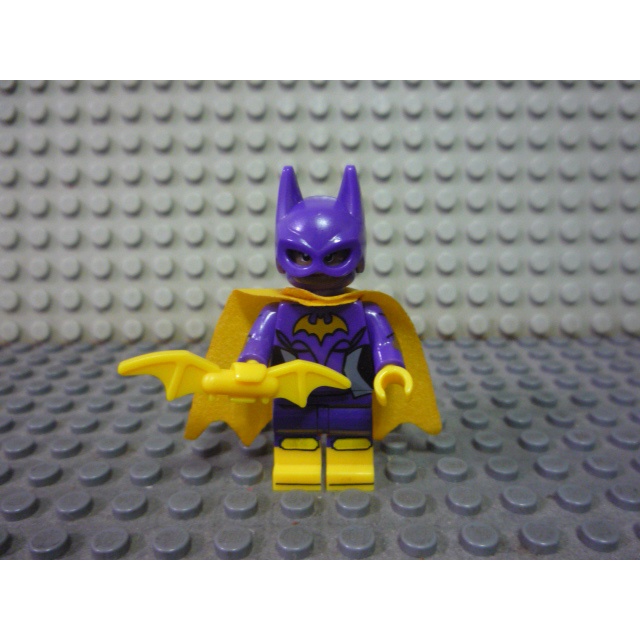 Custom Lego Batman Movie - Bat Girl w/Weapon Mini Figure