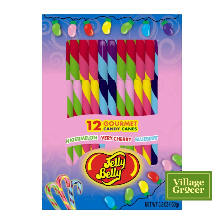 Spangler Jelly Belly Candy Canes 5.3oz 