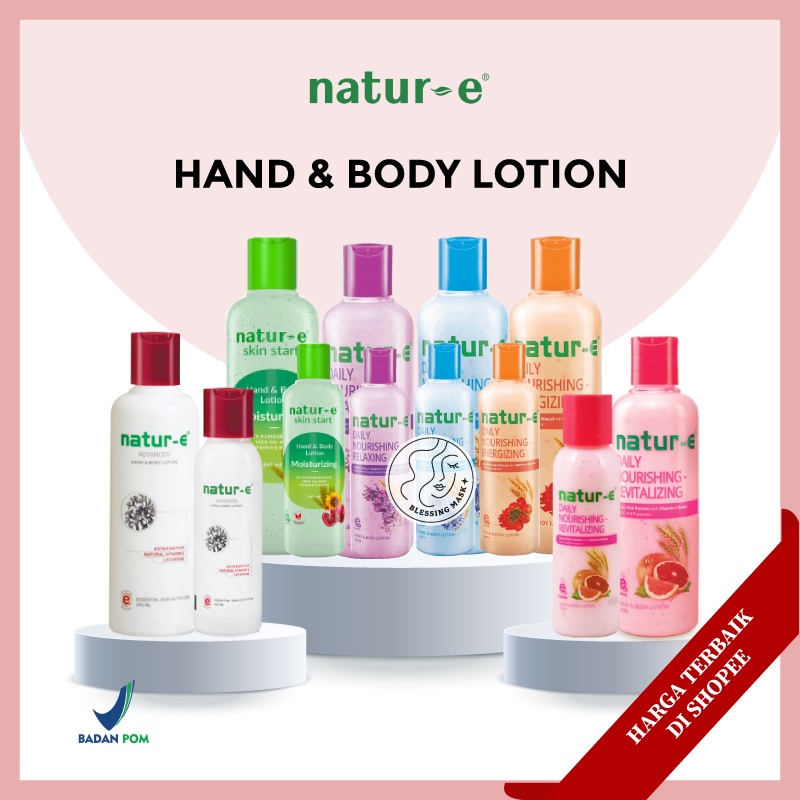 Nature 300 IU Revitalizing Advanced Moisturize Hand Body Lotion