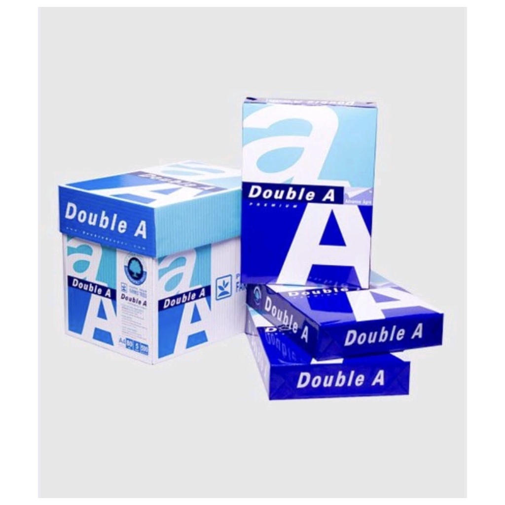 Double A A4 PAPER 70gsm 500 sheets(1Box/5 rims) Shopee Malaysia