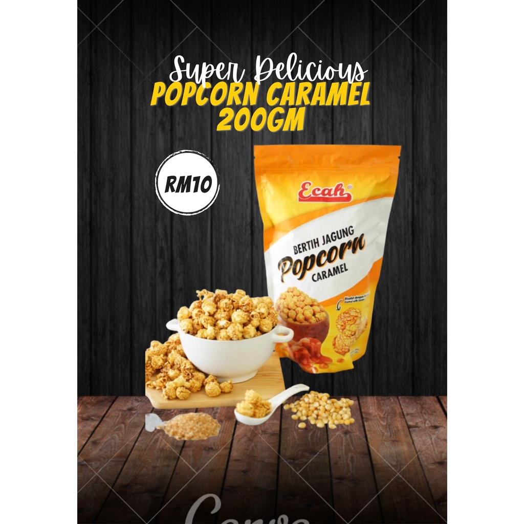 Super Delicious Popcorn caramel 200gm
