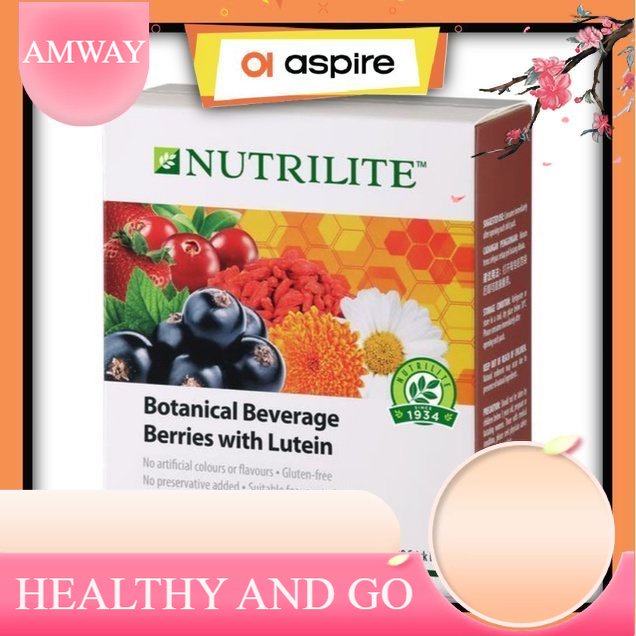 Amway Nutrilite Botanical Beverage Berries With Lutein Shopee Malaysia