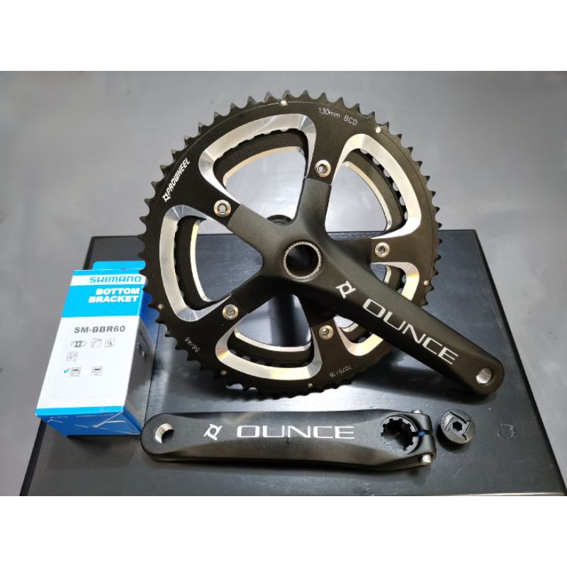 PROWHEEL OUNCE 56/46T Crankset for folding bike & Mini Velo | Shopee ...