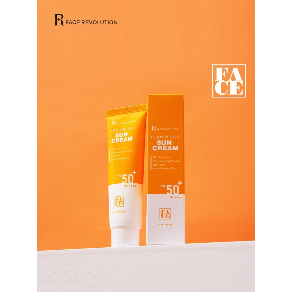 KOREA FACE REVOLUTION CICA PURE DAILY SUN CREAM (50ML) Shopee Malaysia