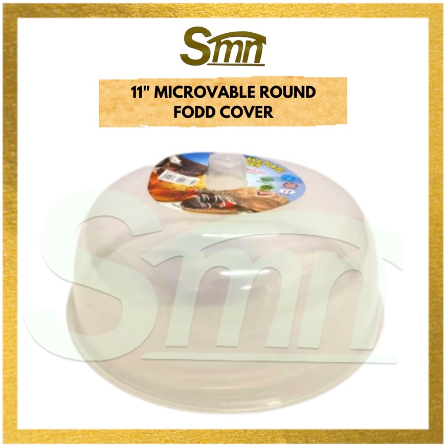 (1103T) 11" Microwavable Round Food Cover 微波炉圆形食物盖 Penutup Makanan Bulat Microwavable BW 1103T